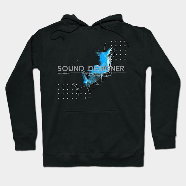 Sound Designer Blue Hoodie by Better Life Decision